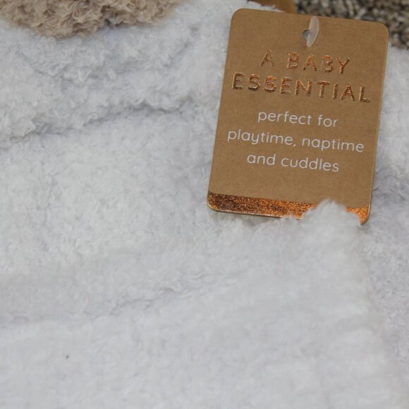 Levi and Emmie Sheep Lamb Security Blanket Feather Knit Lovey Baby Oversize NWT - Picture 3 of 3